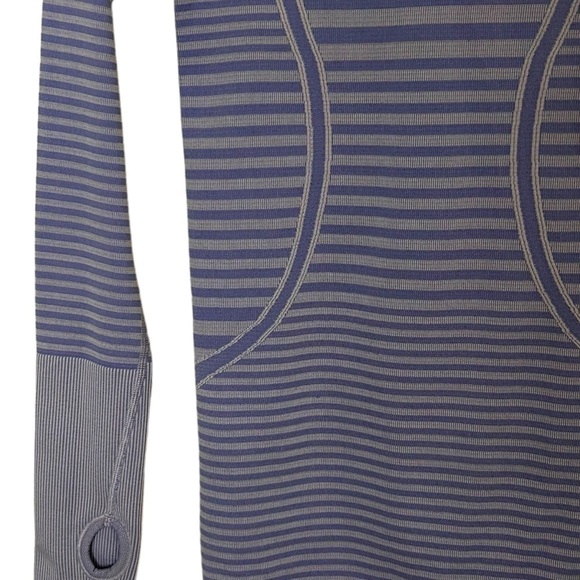 Lululemon Swiftly Tech Long Sleeve Crew Heathered Lullaby - Picture 11 of 14